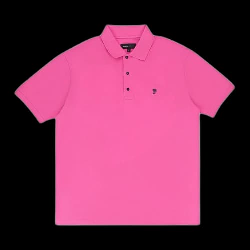 PURPLE BRAND Pique Knit Polo Shirt 'Pink'