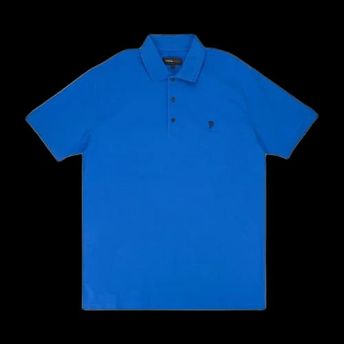 PURPLE BRAND Pique Knit Polo Shirt 'Blue'
