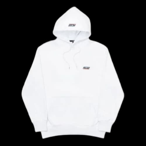 PALACE Basically A Hood Logo Pocket Unisex White