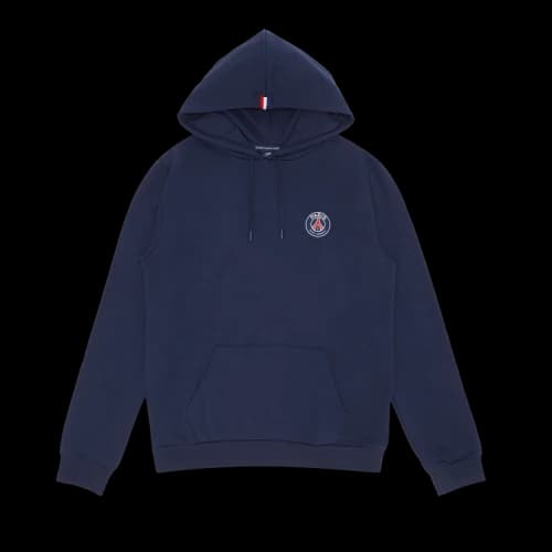 Paris Saint-Germain Essential Logo Hooded Sweatshirt 'Blue'