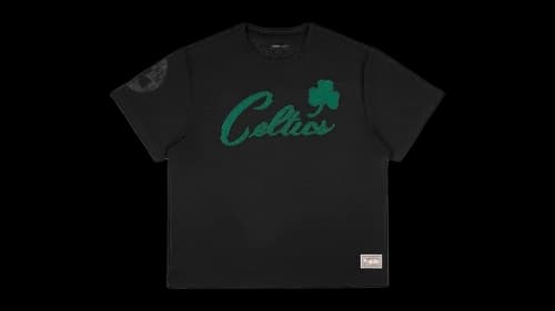 Purple Brand Boston Celtics Mesh Tee Black