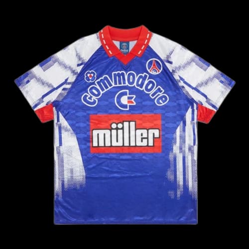 Paris Saint-Germain Maillot PSG Exterieur 1992 Jersey 'Blue'