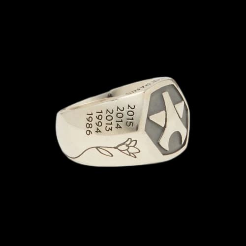 Paris Saint-Germain x DFLY Collector Ring For The Champion 10th Title 'Silver'