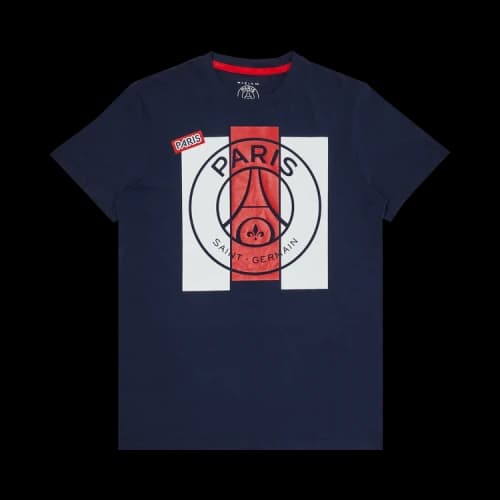 Paris Saint-Germain Core Cool Big Logo T-Shirt 'Blue'