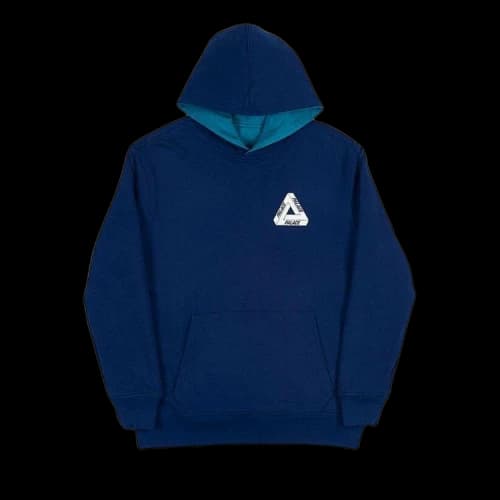 Palace Reverso Hood 'Navy/Teal'