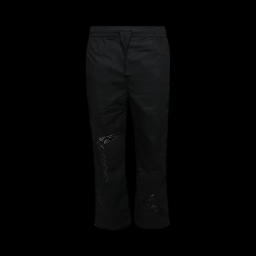 Marine Serre Regenerated Household Linen Pajama Pants 'Black'