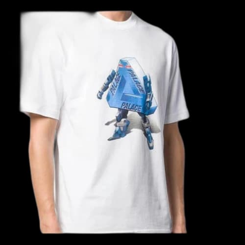 PALACE Unisex Tokyo Store Opening Tri-Ferg Printing White