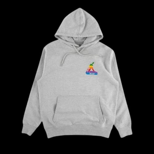 Palace Jobsworth Hood 'Grey Marl'