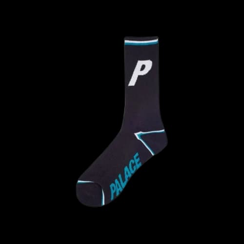 Palace P Tip Sock 'Black'