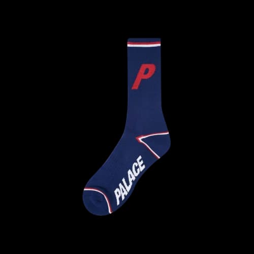 Palace P Tip Sock 'Navy'