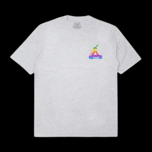 Palace Jobsworth T-Shirt 'Grey Marl'