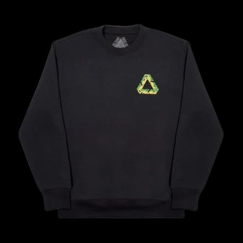 Palace Split P3 Crew 'Black'