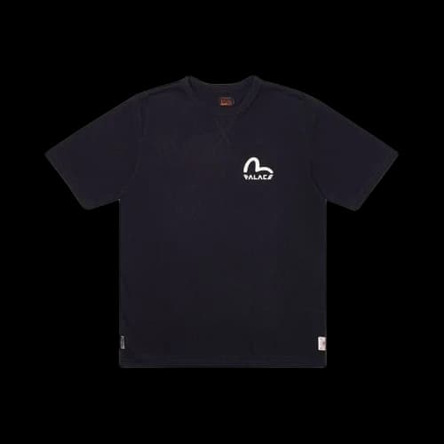Palace x Evisu T-Shirt 'Black'