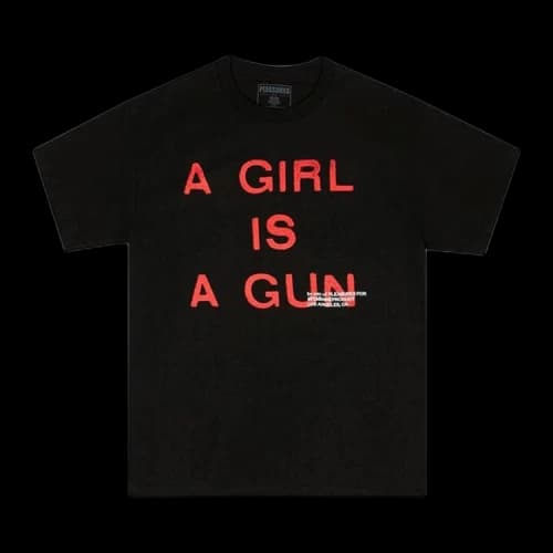 Pleasures Girl Is A Gun T-Shirt 'Black'