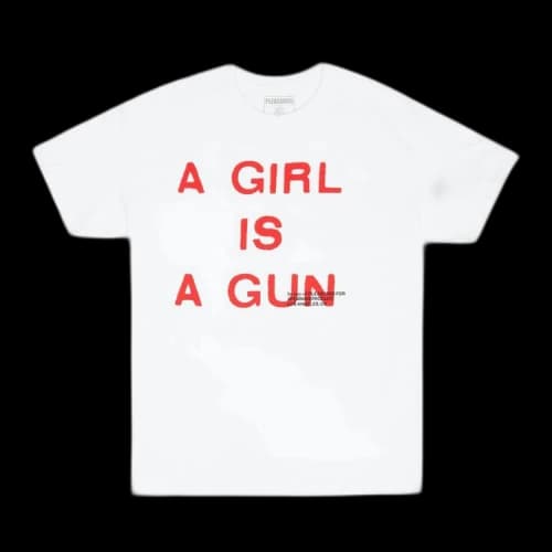 Pleasures Girl Is A Gun T-Shirt 'White'