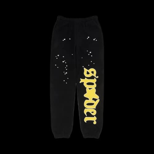Sp5der Jeffery Sweatpant 'Black'