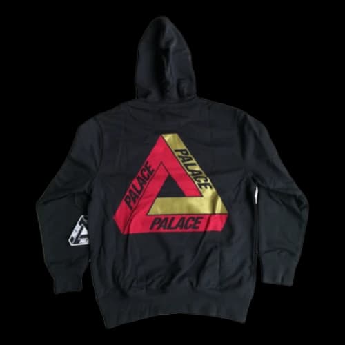 PALACE Shanghai Exclusive Tri Ferg Hoodie 'Black'