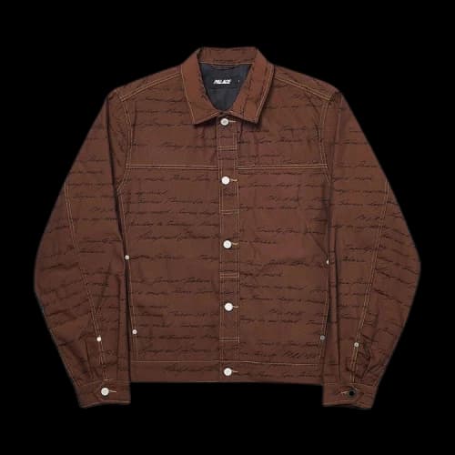 Palace Das Mind Jacket 'Orange/Black'