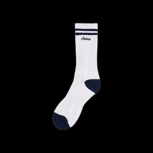 Palace Towelling Sock 'White'