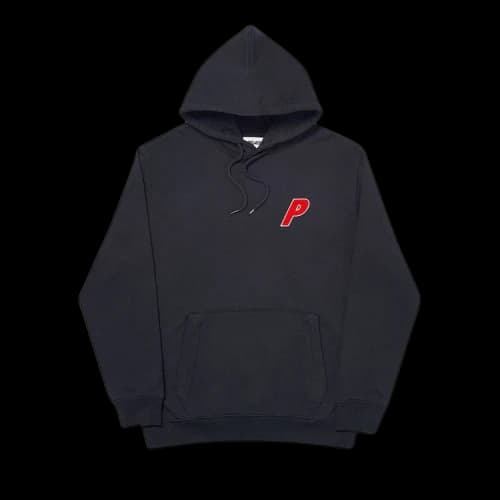 Palace Tri-Chenille Hood 'Black'