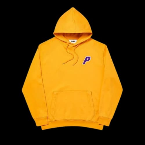 Palace Tri-Chenille Hood 'Yellow'