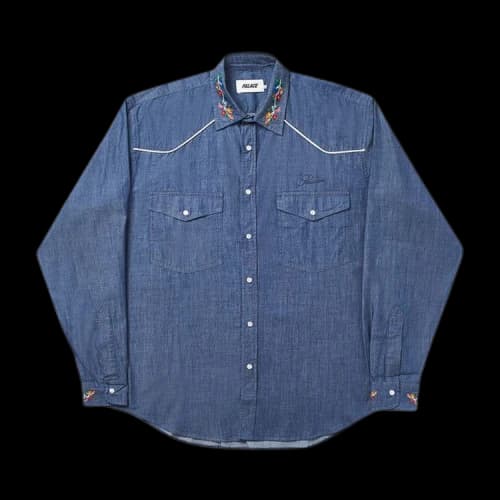 Palace Ye-Ha(m) Shirt 'Indigo'