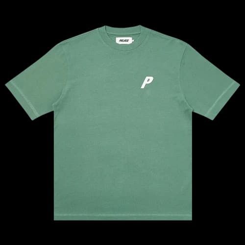 Palace Felt P T-Shirt 'Green'