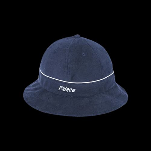 Palace Towelling Bucket Hat 'Navy'
