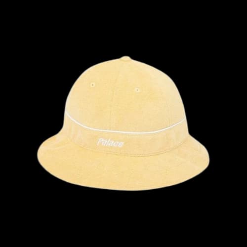 Palace Towelling Bucket Hat 'Yellow'