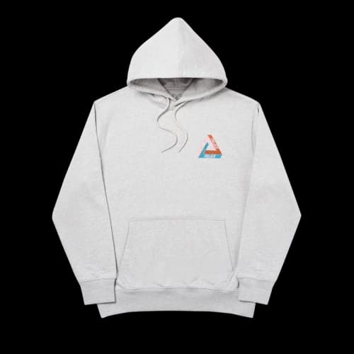 Palace Tri-Tex Hood 'Grey Marl'
