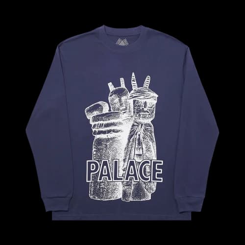 Palace Winz Longsleeve 'Navy'
