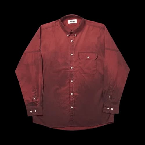 Palace Droppeth Heater Shirt 'Rust'