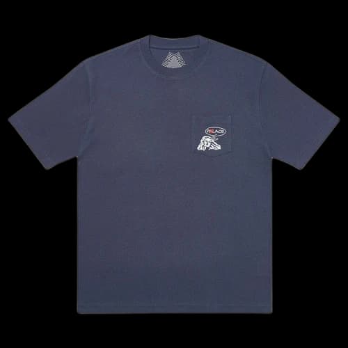 Palace Peace Pocket T-Shirt 'Navy'