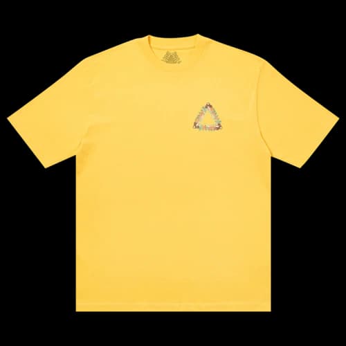 Palace Tri-Pumping T-Shirt 'Yellow'