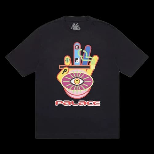 Palace Hippy Cig T-Shirt 'Black'