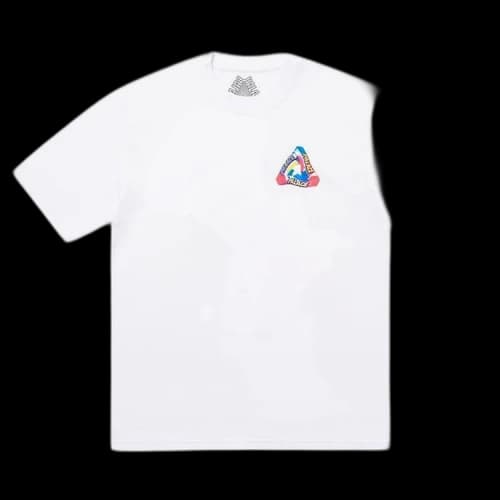 Palace I Don't Skate On A Sunday T-Shirt 'White'