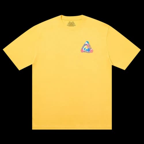 Palace I Don't Skate On A Sunday T-Shirt 'Yellow'