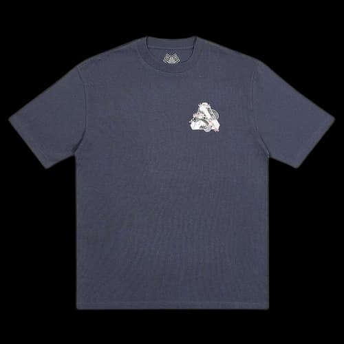 Palace Hesh Mit Fresh T-Shirt 'Navy'