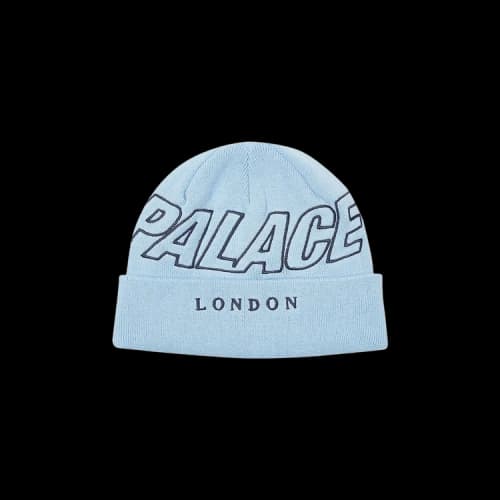 Palace London Beanie 'Light Blue'