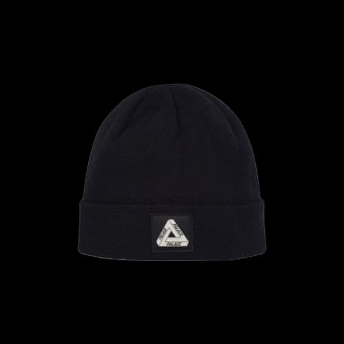 Palace Tri-Ferg Patch Beanie 'Black'