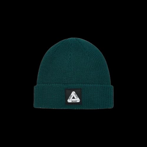 Palace Tri-Ferg Patch Beanie 'Dark Green'