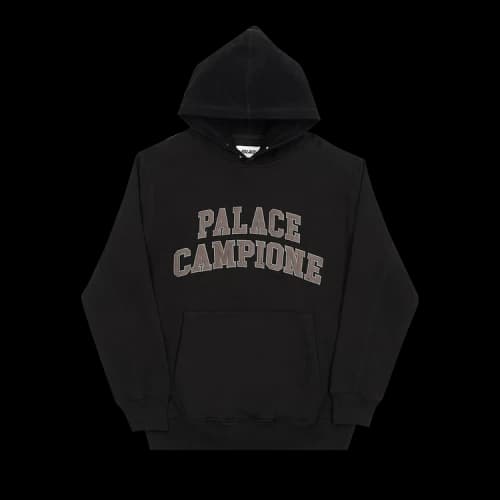 PALACE Campione Hood Unisex Black