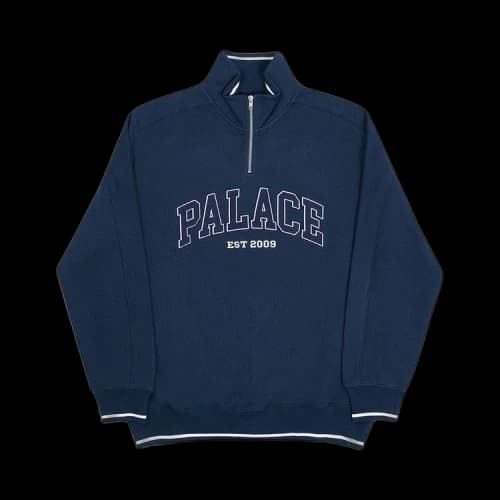 Palace P-Est Zip Crew 'Navy'