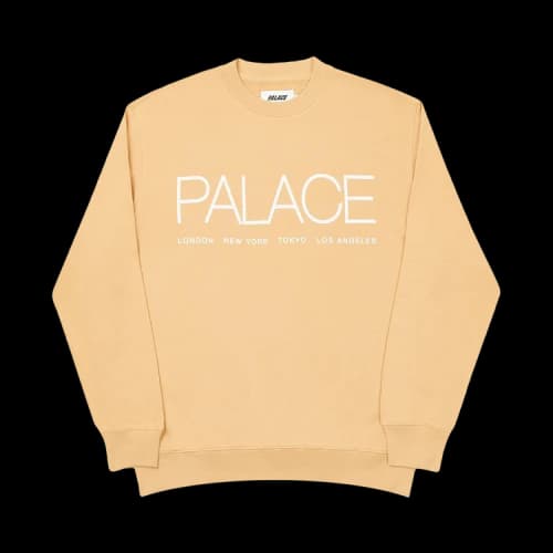 Palace Globaller Crew 'Sand'