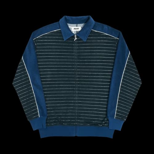 PALACE Alphabet Stripe Athleisure Casual Sports Jacket Unisex Green