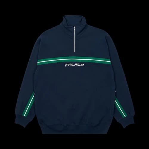 Palace Insert 1/4 Zip 'Navy'