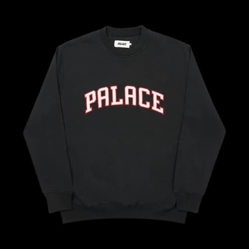 Palace Alas Crew 'Black'