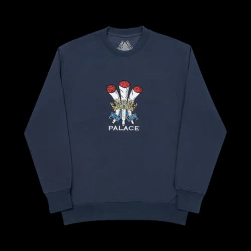 Palace Ich Bun Crew 'Navy'