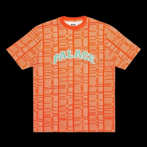 Palace Bell Man Allover T-Shirt 'Red'