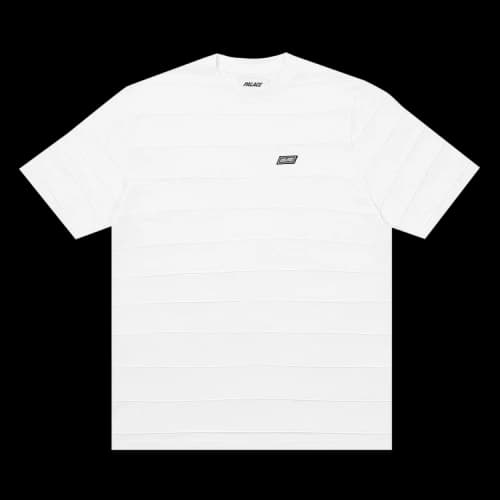 Palace Dat Stripe T-Shirt 'White'